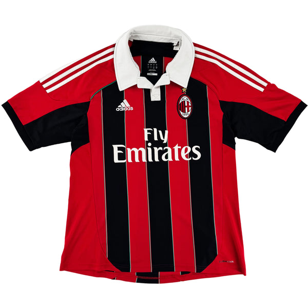 2012-13 AC Milan Thuis Shirt - Oldschool Voetbalshirts