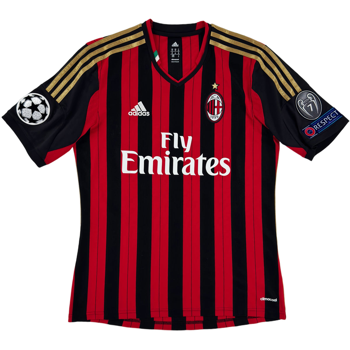 2013-14 AC Milan Thuis Shirt Kaka - Oldschool Voetbalshirts