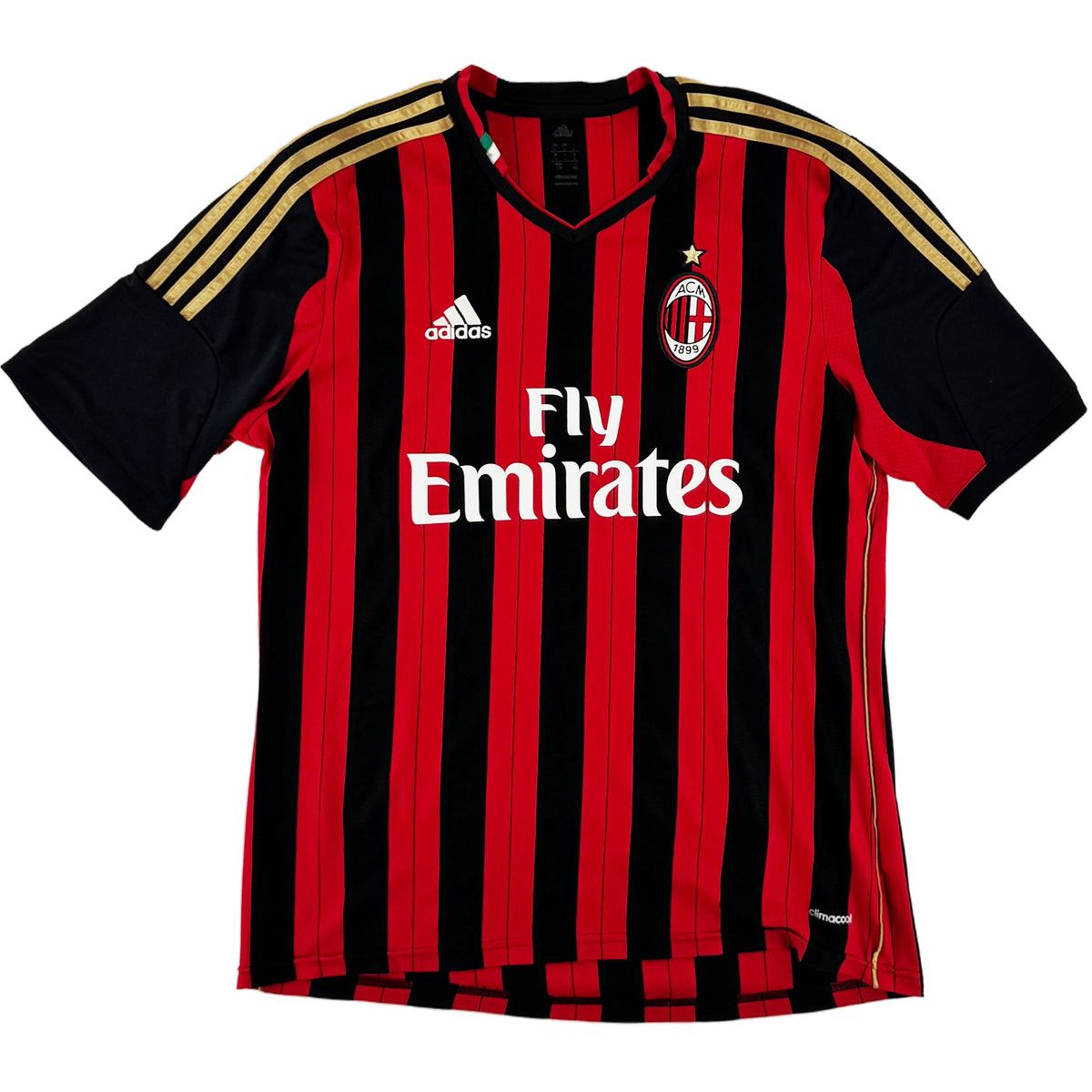 2013-14 AC Milan Thuis Shirt Kaka - Oldschool Voetbalshirts
