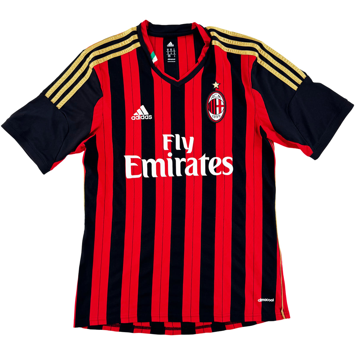 2013-14 AC Milan Thuis Shirt Kaka - Oldschool Voetbalshirts