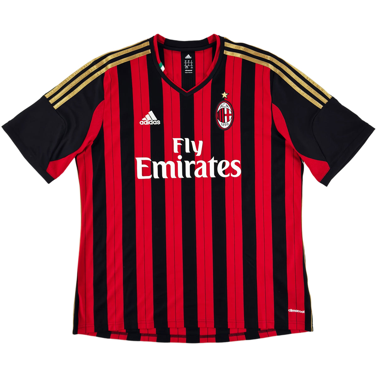 2013-14 AC Milan Thuis Shirt Kaka - Oldschool Voetbalshirts