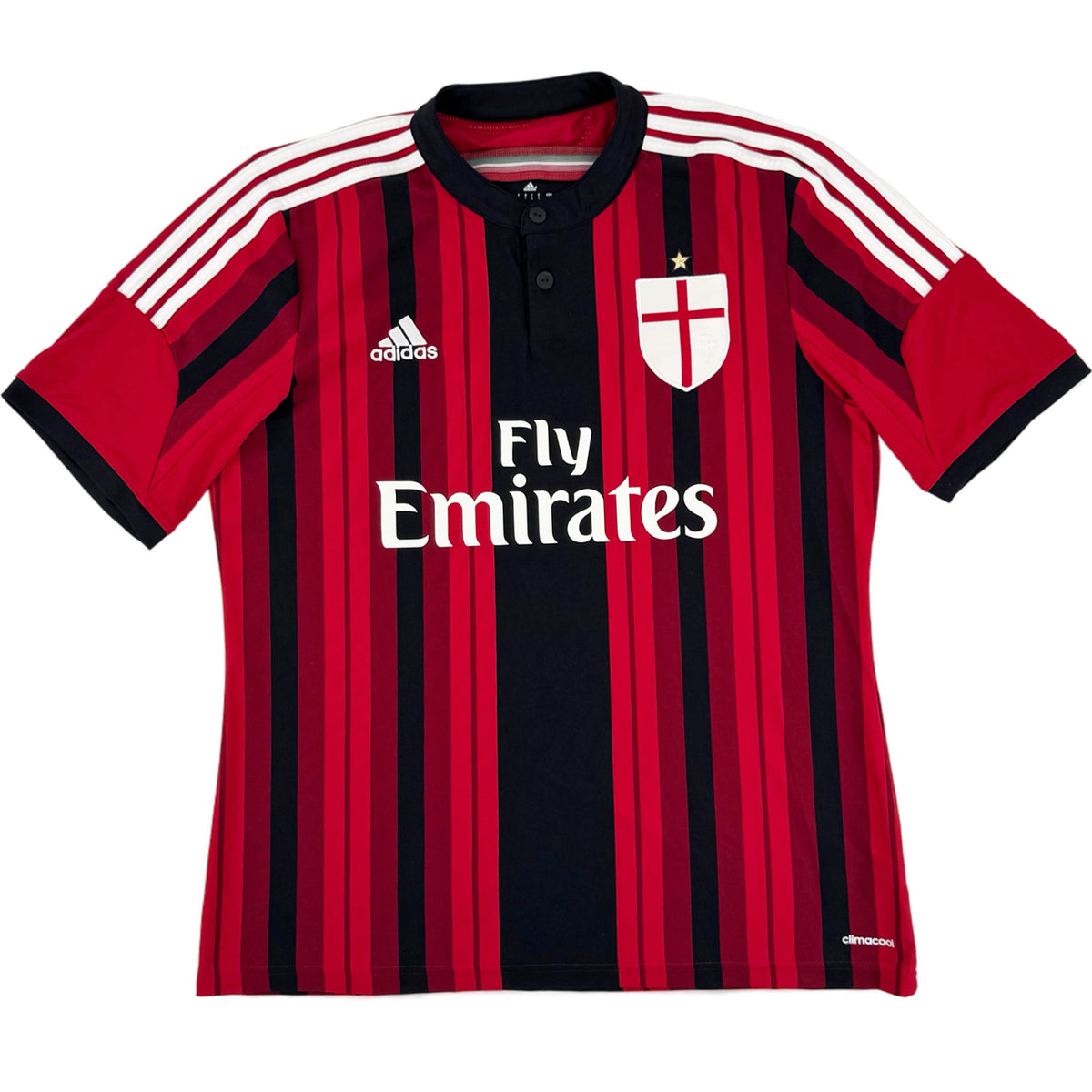 2014-15 AC Milan Thuis Shirt - 10/10 - (L) - Oldschool Voetbalshirts