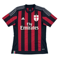 AC Milan - Home Shirt - 2015/16 - Size M - 9/10