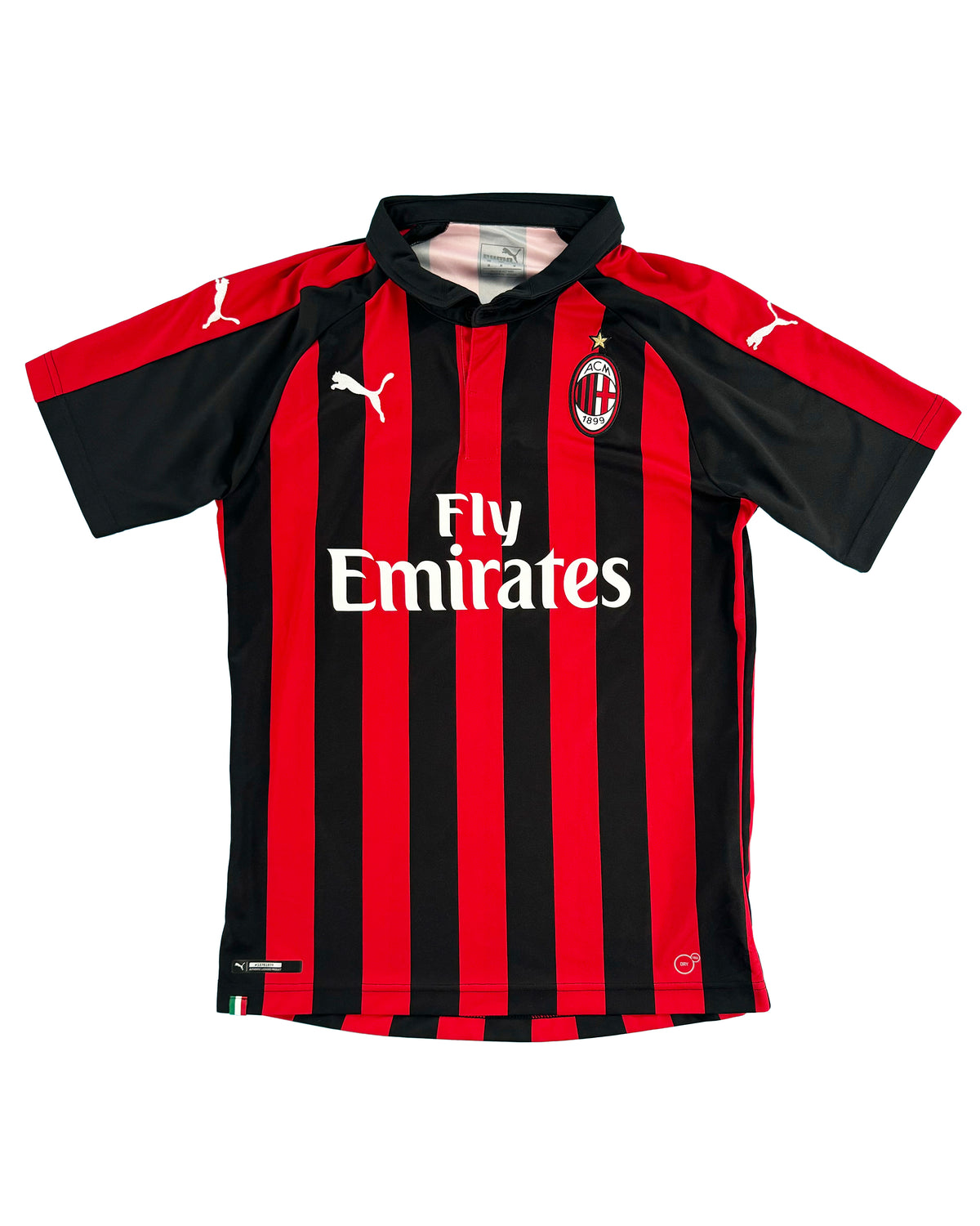 AC Milan - Home Shirt - 2018/19 - Size M - 10/10