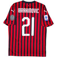 2019-20 AC Mailand Heimtrikot Ibrahimovic