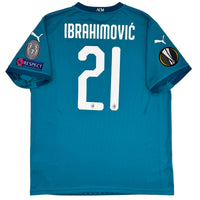 2020-21 AC Milan Derde Shirt Ibrahimovic - Oldschool Voetbalshirts