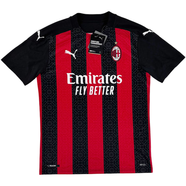 2020-21 AC Milan Thuis Shirt - Oldschool Voetbalshirts