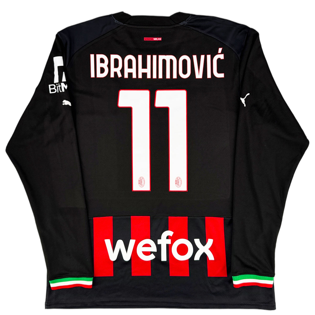 2022-23 AC Milan Thuis Shirt Ibrahimovic