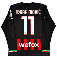 2022-23 AC Milan Thuis Shirt Ibrahimovic