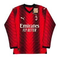 2023-24 AC Milan Thuis Shirt - 10/10 - (M) - Oldschool Voetbalshirts