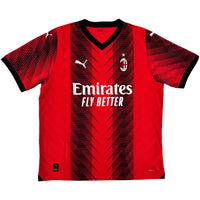 2023-24 AC Milan Thuis Shirt - Oldschool Voetbalshirts