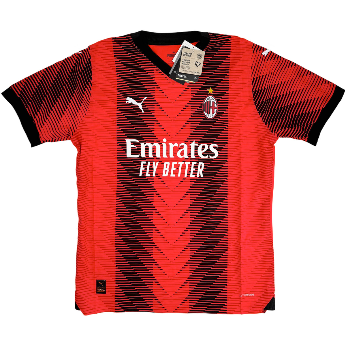 2023-24 AC Milan Pro Thuis Shirt - Oldschool Voetbalshirts
