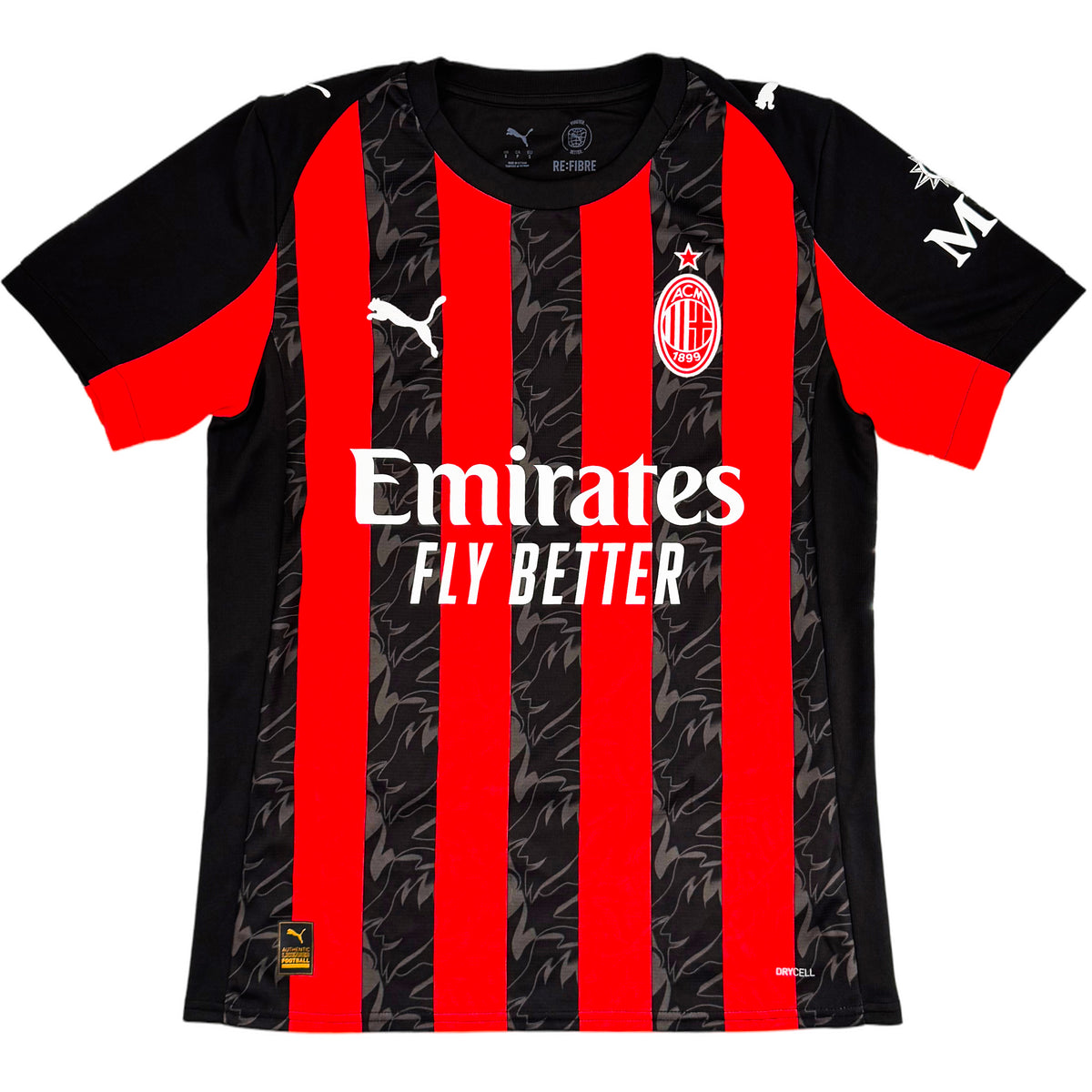 2025-26 AC Milan Thuis Shirt - Oldschool Voetbalshirts