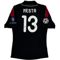 2011-12 AC Milan Derde Shirt Nesta #13 - 10/10 - (XL) - Oldschool Voetbalshirts