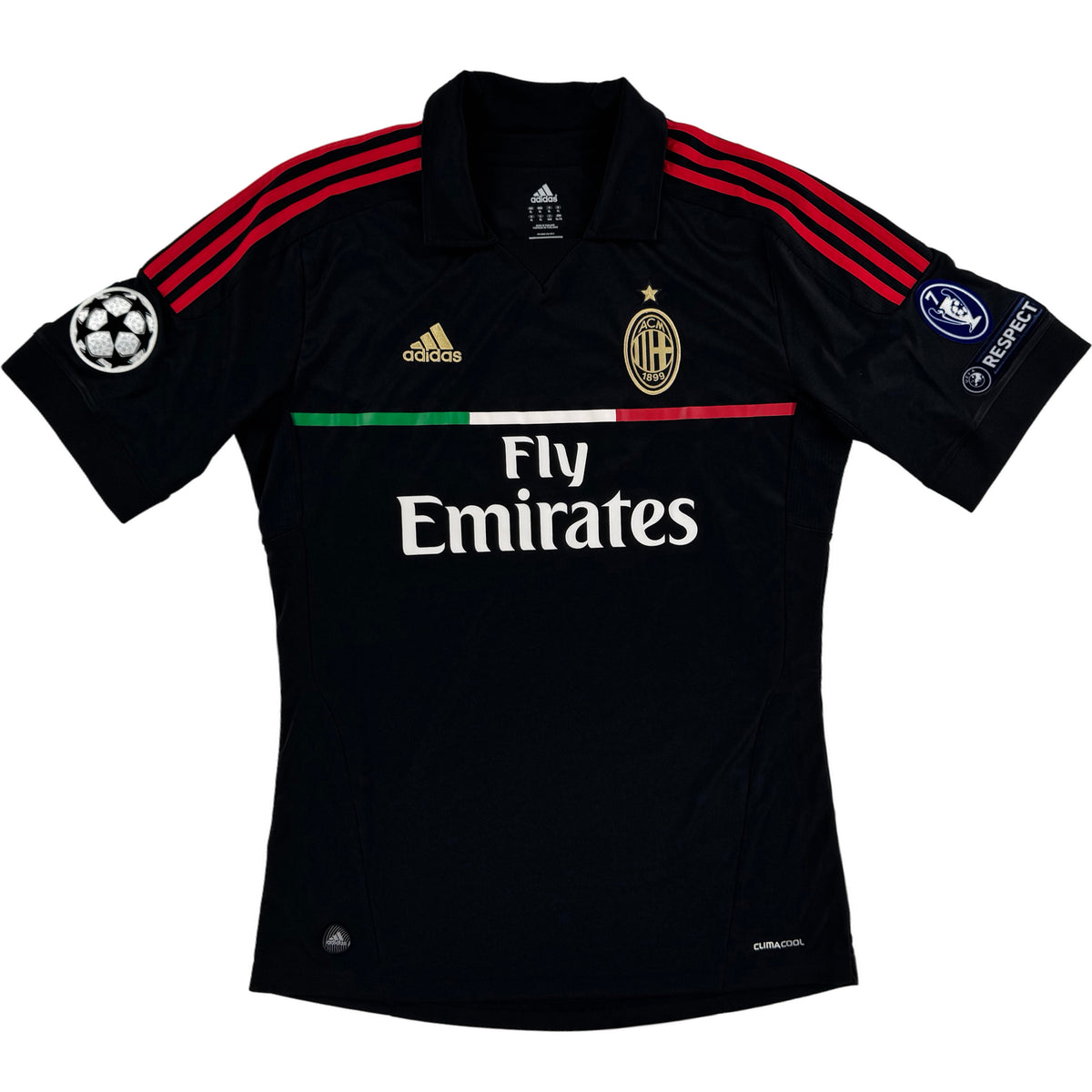 2011-12 AC Milan Derde Shirt Nesta #13 - 10/10 - (XL) - Oldschool Voetbalshirts
