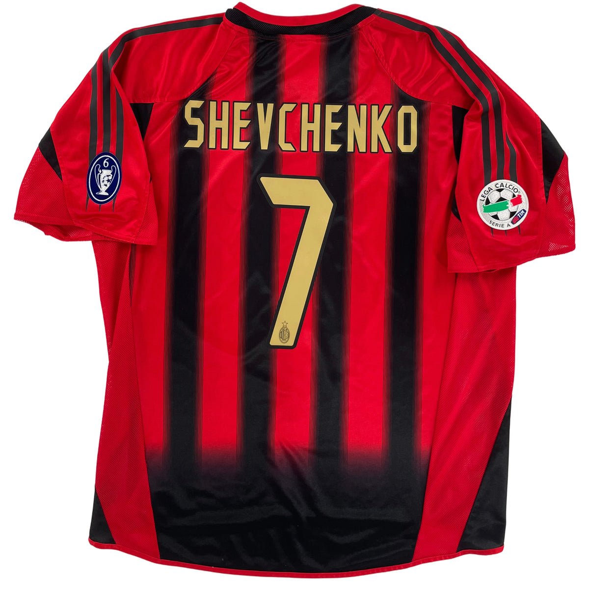 2004-05 AC Milan Thuis Shirt Shevchenko #7 - 9/10 - (XL)