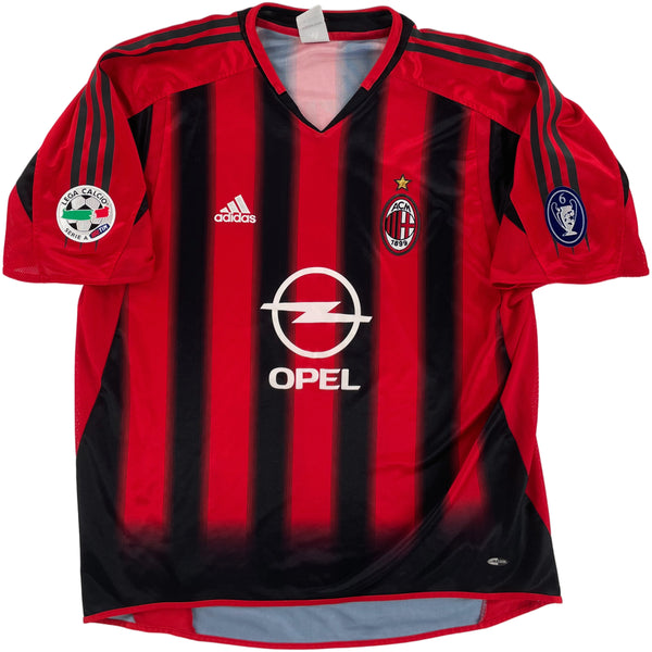 2004-05 AC Milan Thuis Shirt Shevchenko #7 - 9/10 - (XL)