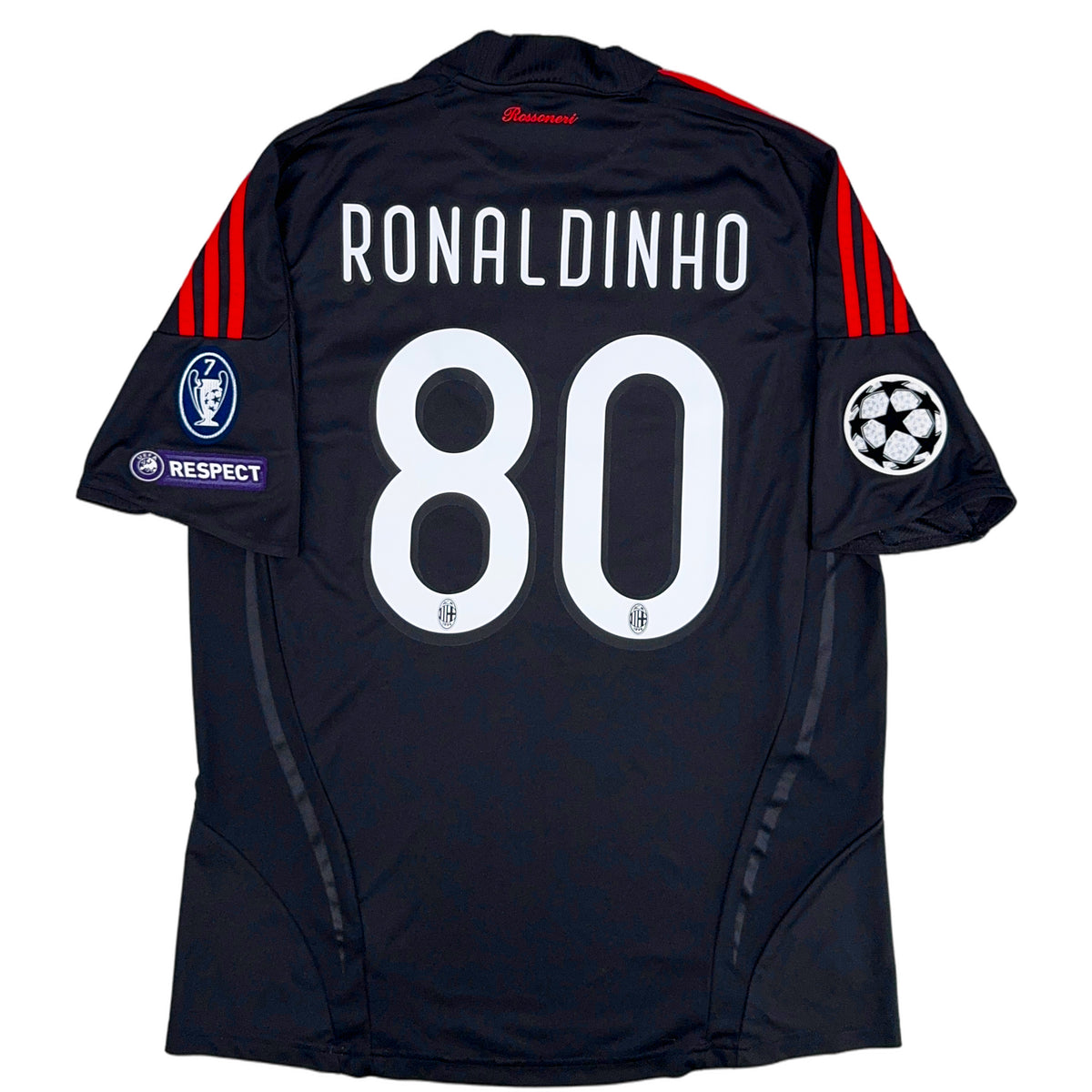 2008-09 AC Milan Derde Shirt Ronaldinho
