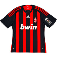 2008-09 AC Milan Thuis Shirt Ronaldinho