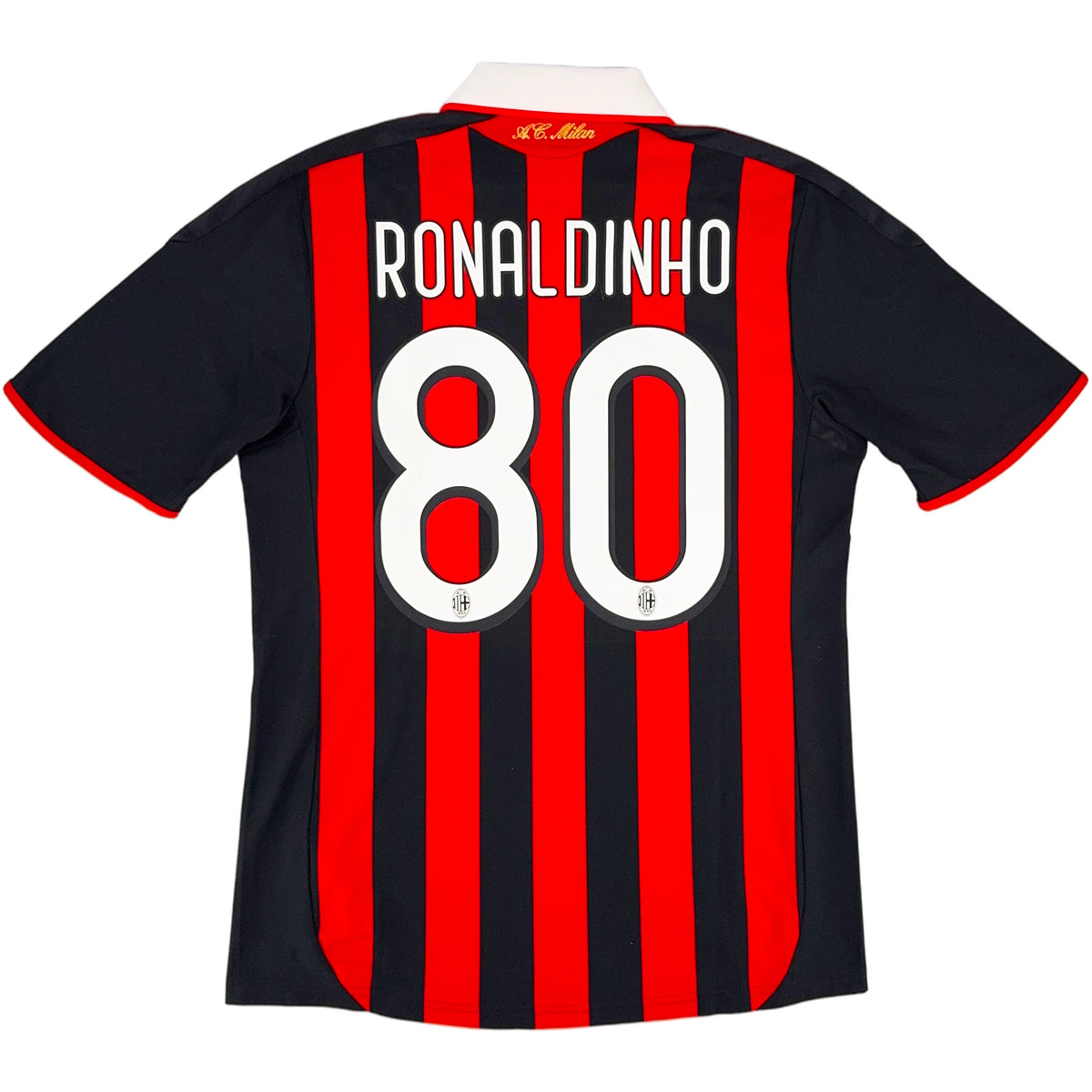 2009-10 AC Milan Thuis Shirt Ronaldinho