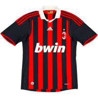 2009-10 AC Milan Thuis Shirt Ronaldinho