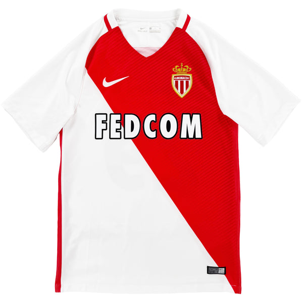 2016-17 AS Monaco Thuis Shirt Mbappé #29 - 10/10 - (S) - Oldschool Voetbalshirts