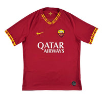 2019-20 AS Roma Thuis Shirt - 9/10 - (L) - Oldschool Voetbalshirts