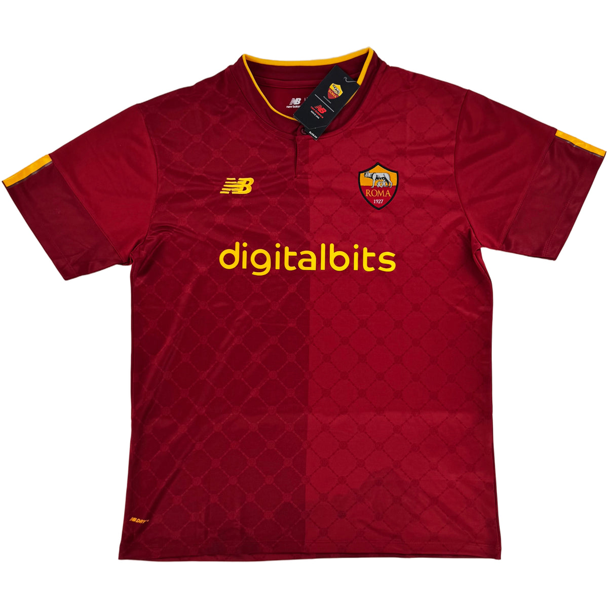 2021-22 AS Roma Pro Thuis Shirt - Nieuw - (XL) - Oldschool Voetbalshirts