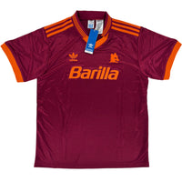 1993 AS Roma Thuis Shirt Heruitgave - Oldschool Voetbalshirts
