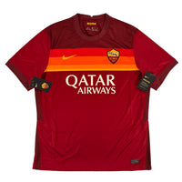 2020-21 AS Roma Thuis Shirt - 9/10 - (XL) - Oldschool Voetbalshirts