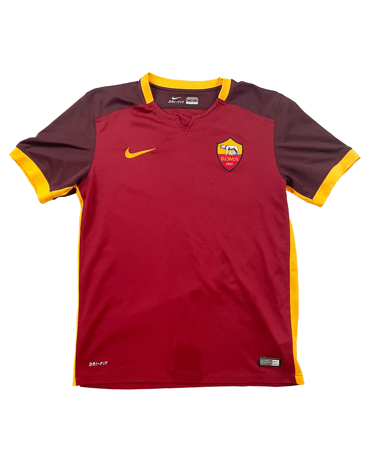 AS Roma - Home Shirt - 2015/16 - Size M
