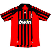 2007-08 AC Milan Thuis Shirt Ronaldo - Oldschool Voetbalshirts