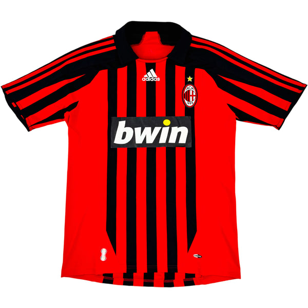 2007-08 AC Milan Thuis Shirt Ronaldo - Oldschool Voetbalshirts