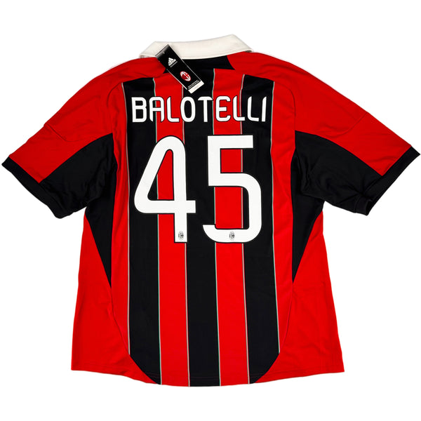 2012-13 AC Milan Thuis Shirt Balotelli - Oldschool Voetbalshirts