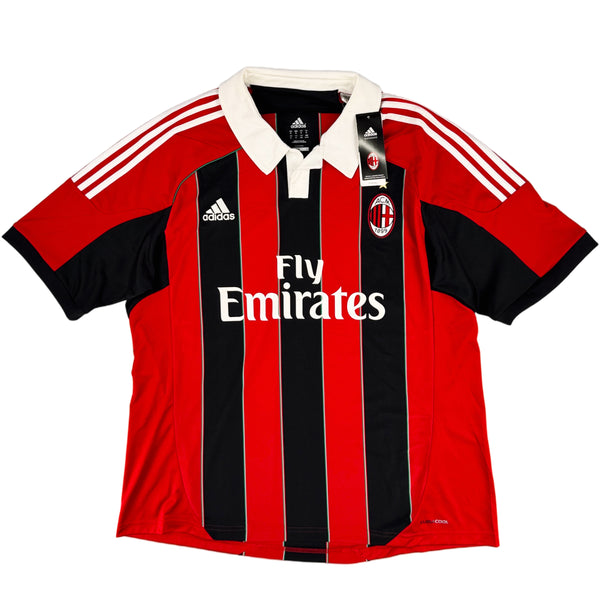 2012-13 AC Milan Thuis Shirt Balotelli - Oldschool Voetbalshirts