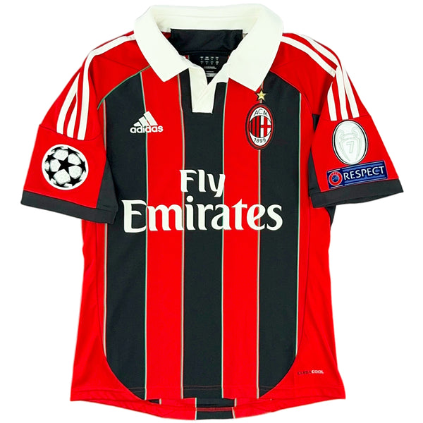 2012-13 AC Milan Thuis Shirt Pato - Oldschool Voetbalshirts