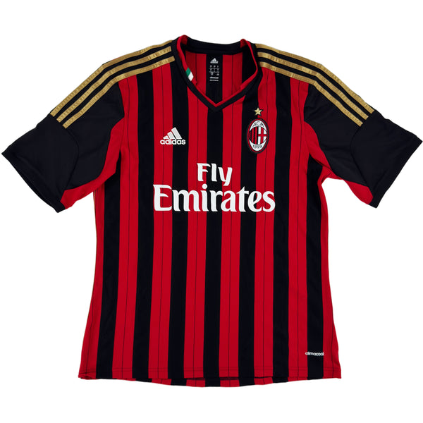 2013-14 AC Milan Thuis Shirt El Shaarawy - Oldschool Voetbalshirts
