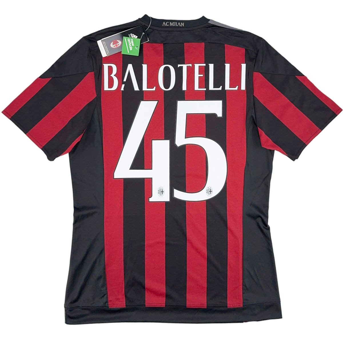 2015-16 AC Milan Thuis Shirt Balotelli