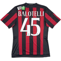 2015-16 AC Milan Thuis Shirt Balotelli