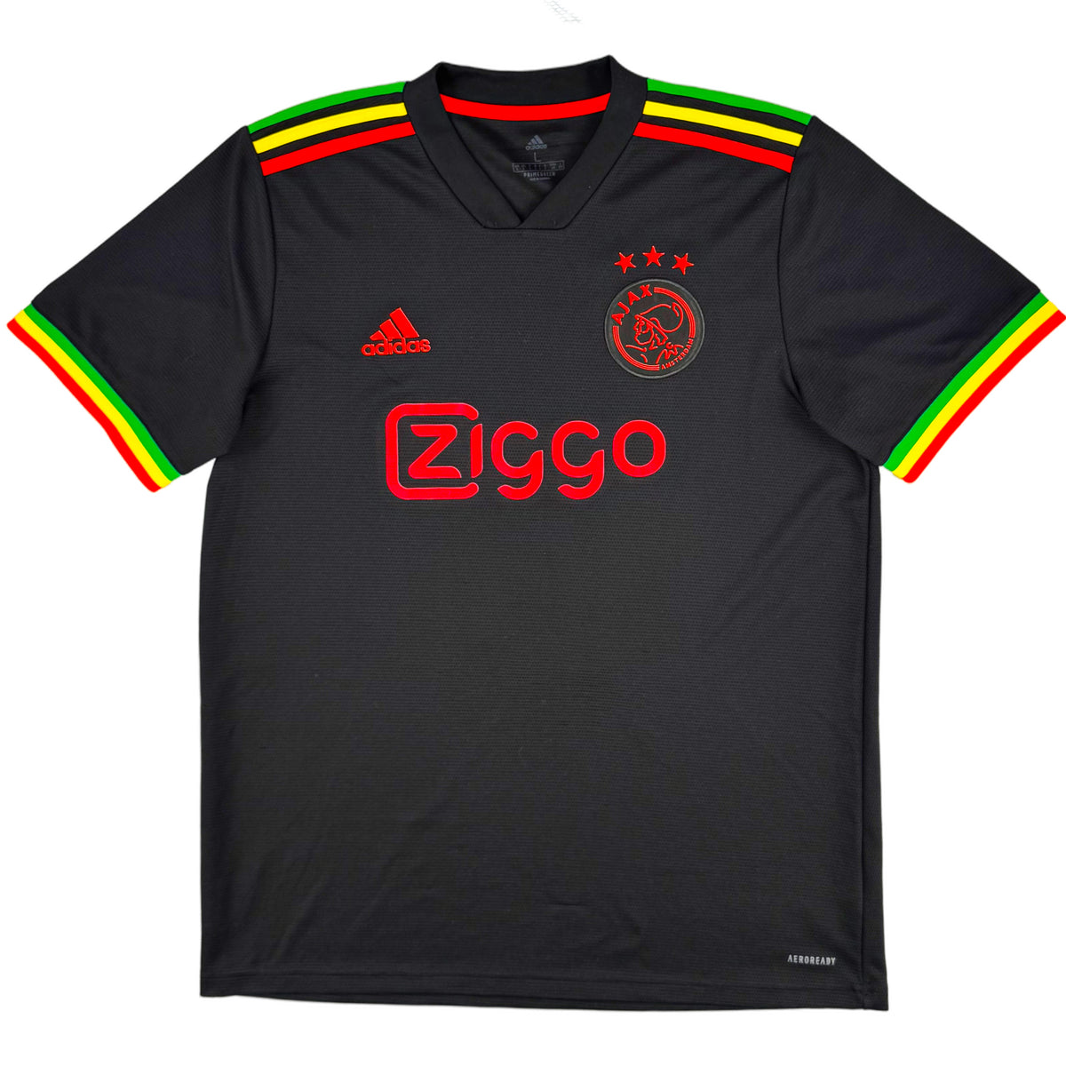 2021-22 Ajax Derde Shirt Gravenberch - Oldschool Voetbalshirts