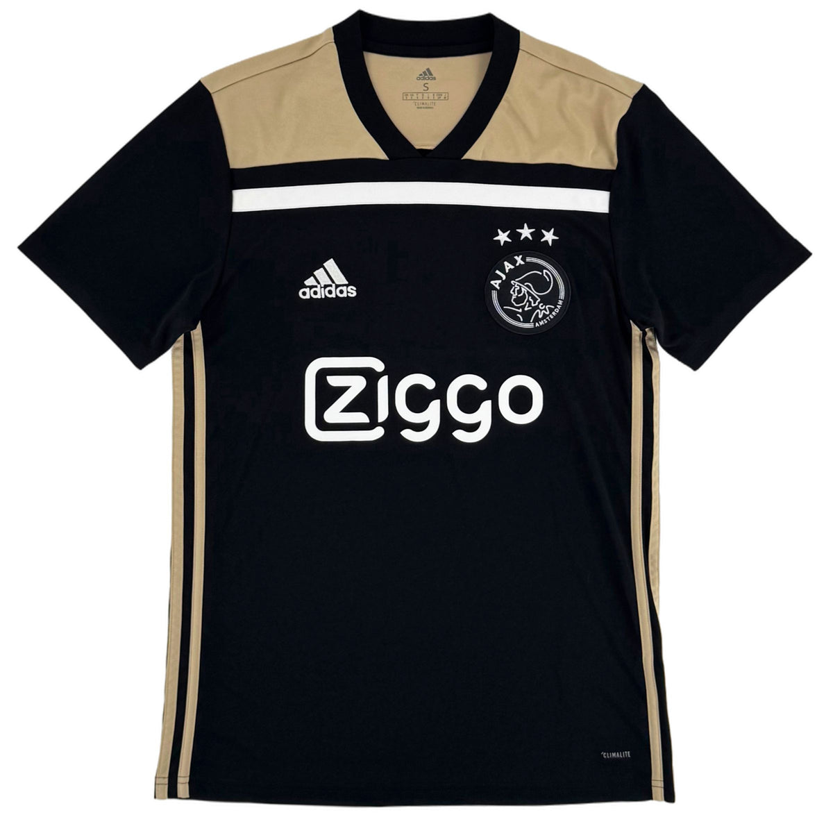 2018-19 Ajax Uit Shirt - 10/10 - (S) - Oldschool Voetbalshirts