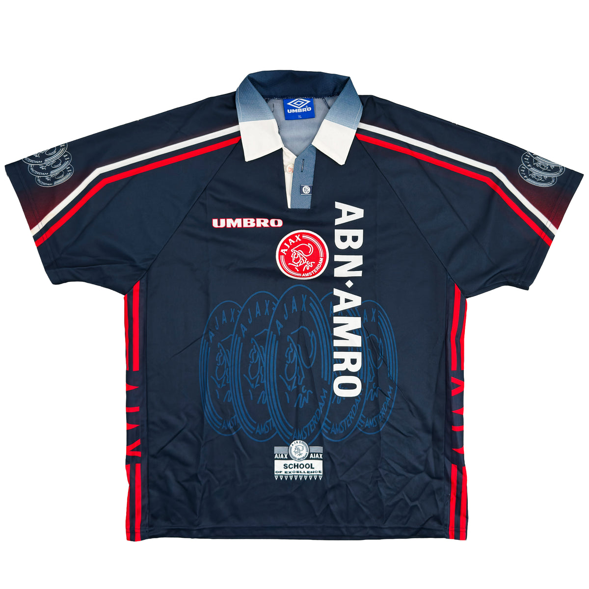 1997-98 Ajax Uit Shirt UEFA Cup - Oldschool Voetbalshirts