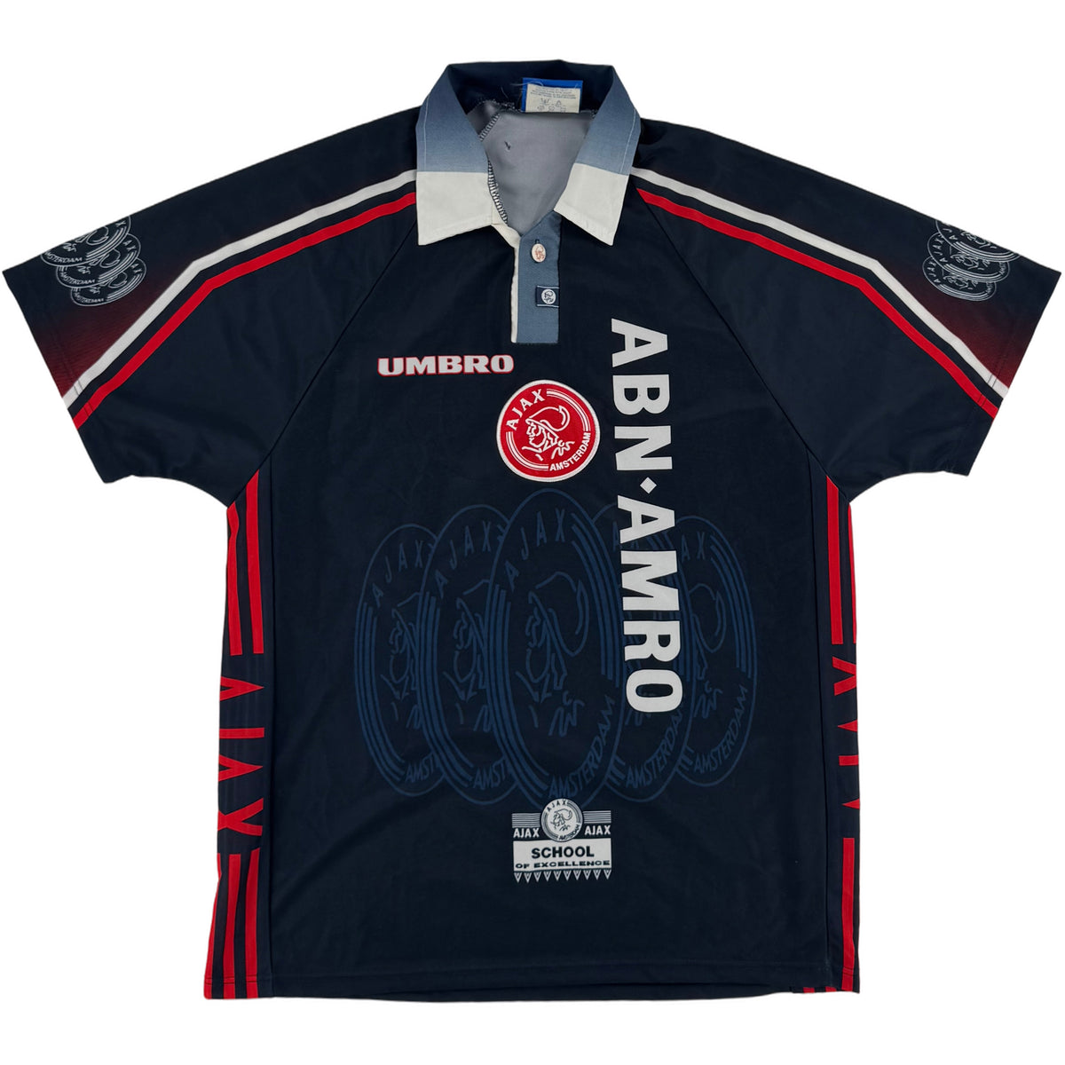 1997-98 Ajax Uit Shirt - 10/10 - (L) - Oldschool Voetbalshirts
