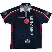 1997-98 Ajax Uit Shirt - 10/10 - (L) - Oldschool Voetbalshirts