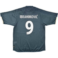 2003-04 Ajax Uit Shirt Ibrahimovic - Oldschool Voetbalshirts