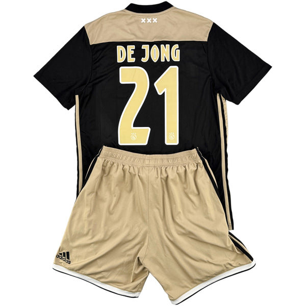 2018-19 Ajax Uit Shirt De Jong - Oldschool Voetbalshirts