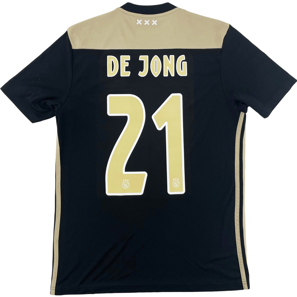 2018-19 Ajax Uit Shirt F. De Jong - Oldschool Voetbalshirts