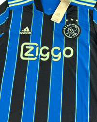 2021-22 Ajax Uit Shirt - 10/10 - (M) - Oldschool Voetbalshirts