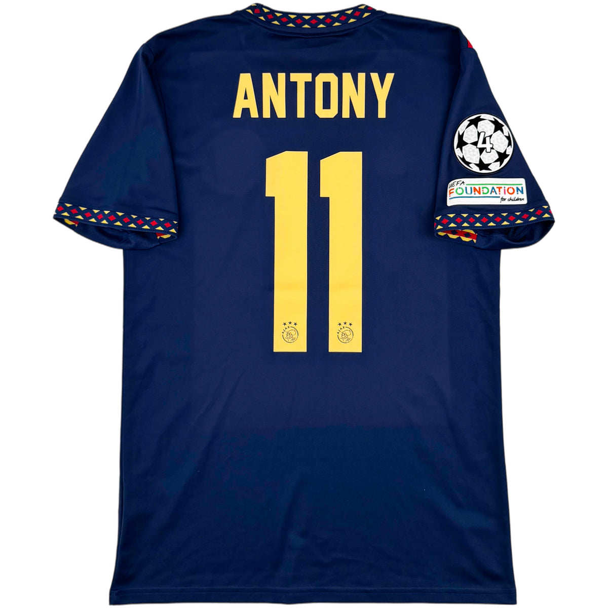 2022-23 Ajax Uit Shirt Antony - Oldschool Voetbalshirts