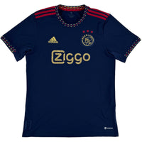 2022-23 Ajax Uit Shirt - 9/10 - (M) - Oldschool Voetbalshirts